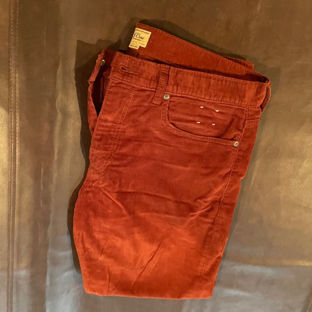 Rust Red 770 J. Crew Corduroy Paints